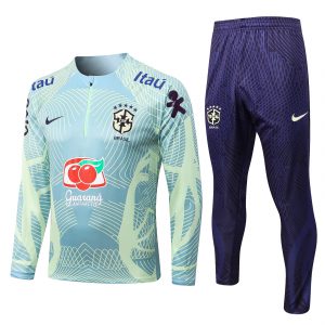 Chándal media cremallera Selección de Brasil