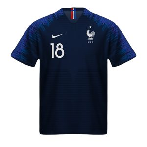 Selección de Francia camiseta temporada 2018