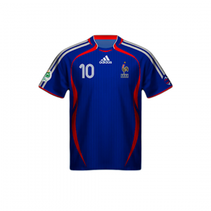 Selección de Francia camiseta temporada 2006