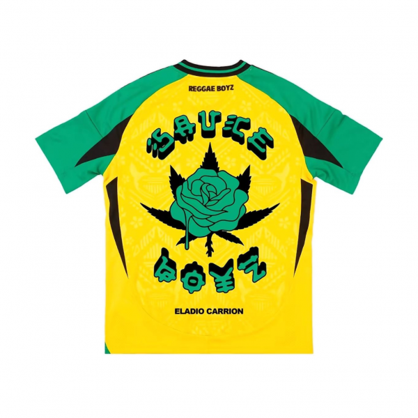 Selección de Jamaica x Eladio Carrión colaboración camiseta - Imagen 2
