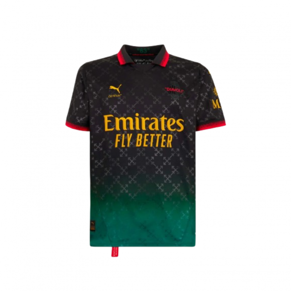 AC Milán x Offwhite camiseta