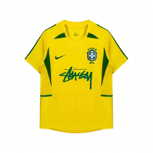 Selección de Brasil x Stussy colaboración camiseta