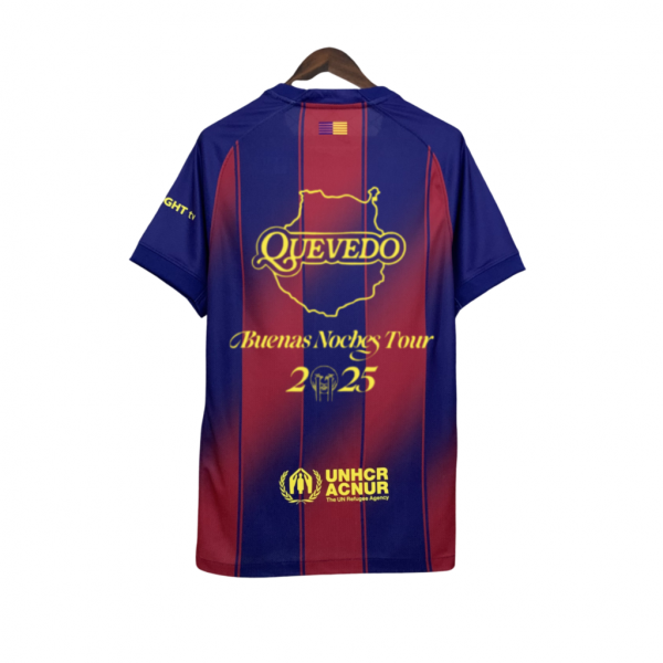 Barcelona x Quevedo ´Buenas Noches Tour 2025´ camiseta - Imagen 2